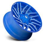 Felga aluminiowa D774 TYPHOON Anodized Blue Milled FUEL - 2