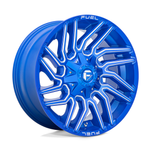 Felga aluminiowa D774 TYPHOON Anodized Blue Milled FUEL