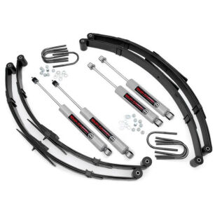 Zestaw zawieszenia lift 4" Rough Country - Jeep CJ 76-81