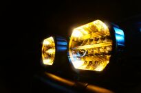 LAZER Sentinel 9'' Black ze światłami pozycyjnymi – okrągła lampa LED - 6