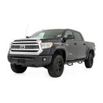 Progi, stopnie boczne czarne Rough Country Nerf Steps - 2