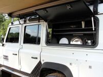 Okno uchylne Gullwing Aluminium Land Rover Defender Front Runner - 8