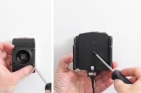 Uchwyt aktywny z kablem USB do Apple iPhone 14 Pro w futerale lub bez o wymiarach: 70-83 mm (szer.), 6-10 mm (grubość). - 4