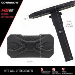 Stopień wysuwany tył w miejsce haka Go Rhino HS-20 - 4