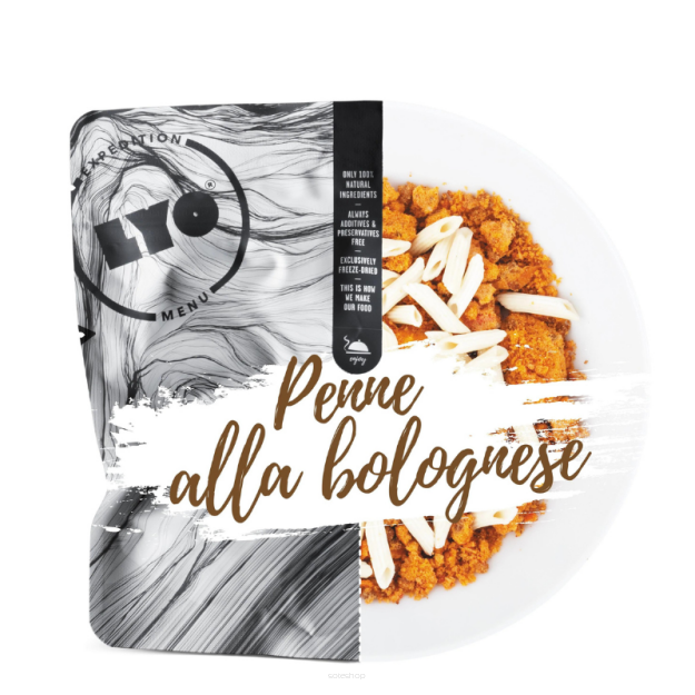 Penne alla bolognese 500g danie liofilizowane Lyofood
