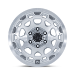 Felga aluminiowa BR026 CONGO Gloss Silver W/ Machined Face BLACK RHINO - 3