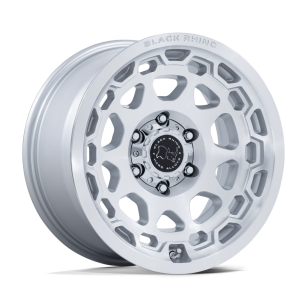 Felga aluminiowa BR026 CONGO Gloss Silver W/ Machined Face BLACK RHINO
