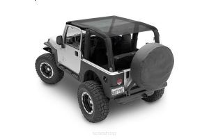 Dach Miękki Soft Top Bikini długi czarny Smittybilt - Jeep Wrangler TJ