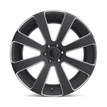 Felga aluminiowa S187 8-BALL Matte Black Milled DUB - 2