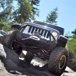 Zderzak stalowy z płytą pod wyciągarkę przód Smittybilt XRC - 9