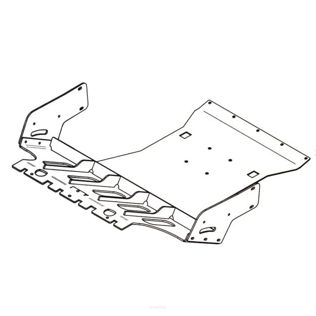 Płyta osłonowa podwozia przód Heavy Duty MAER