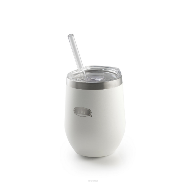 Kubek turystyczny ze stali nierdzewnej Glacier Stainless Tumbler 355ml biały GSI