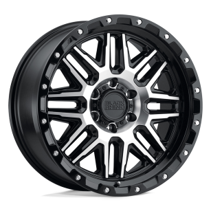 Felga aluminiowa ALAMO Gloss Black W/ Machined Face & Stainless Bolts BLACK RHINO