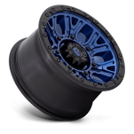Felga aluminiowa D827 TRACTION Dark Blue W/ Black Ring FUEL - 3