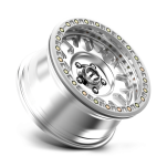 Felga aluminiowa KM234 GRENADE DESERT BEADLOCK Machined KMC - 3