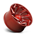 Felga aluminiowa D754 REACTION Candy Red Milled FUEL - 2