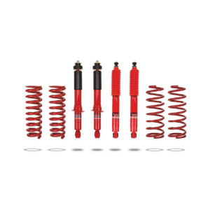 Pedders - wzmocniony i podnoszący zestaw zawieszenia +40mm. Toyota Landcruiser 90 LWB 7/96-8/02 / 4Runner 3Gen