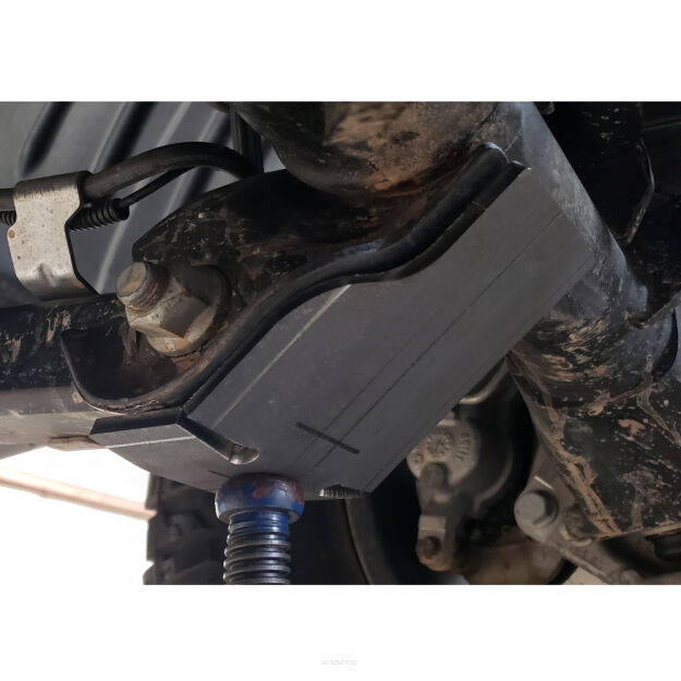 Płyty osłonowe przednich dolnych wahaczy CLAYTON OFF ROAD - Jeep Gladiator JT