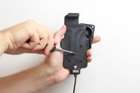 Uchwyt do Apple iPhone 7 w futerale z wbudowanym kablem USB oraz ładowarką samochodową - 3