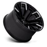 Felga aluminiowa D849 REBAR Gloss Black Milled FUEL - 3