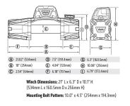 Wyciągarka elektryczna - WARN VR EVO 12-S (uciąg: 5443 kg) - 9