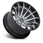 Felga aluminiowa FC403 BURN Chrome W/ Gloss Black Lip FUEL - 2