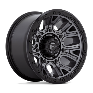 Felga aluminiowa D825 TRACTION Matte Gunmetal W/ Black Ring FUEL