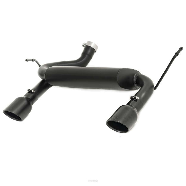 Podwójny wydech czarny Rough Country - Jeep Wrangler JK 07-18