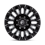 Felga aluminiowa D828 QUAKE Gloss Black Milled FUEL - 3