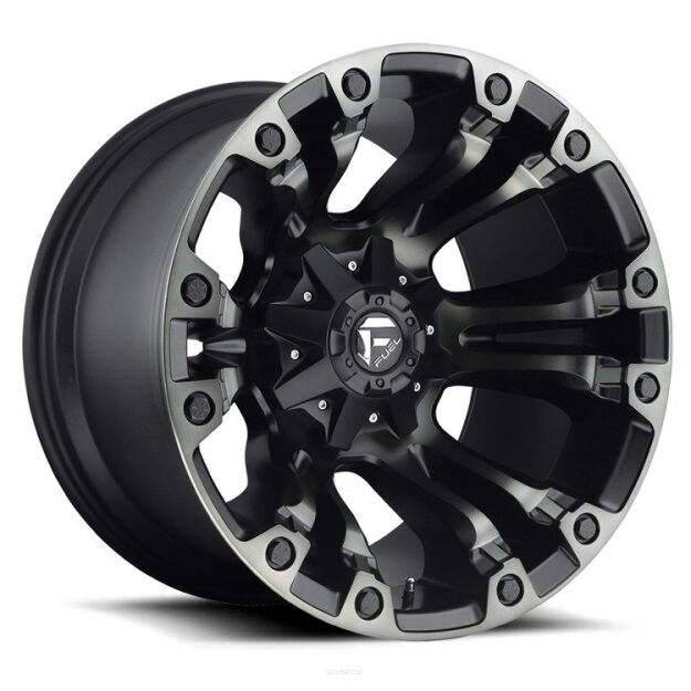 Felga aluminiowa D569 Vapor Matte Black/Double Dark Tint Fuel