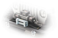 Płyta pod wyciągarkę z podwyższeniem Smittybilt - Jeep Wrangler YJ - 11