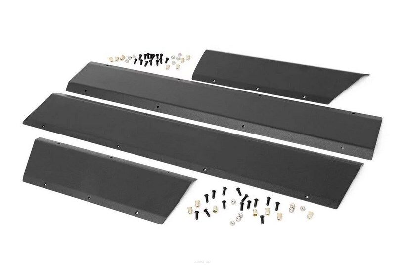 Osłony boczne drzwi przód i tył Rough Country - Jeep Cherokee XJ 4 Drzwi 84-01