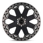 Felga aluminiowa Matte Black W/ Machined Dark Tint Warlord Black Rhino - 3