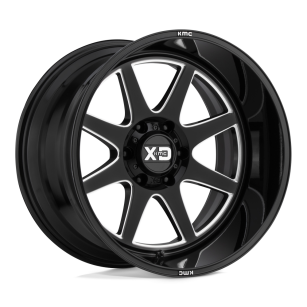 Felga aluminiowa XD844 PIKE Gloss Black Milled XD SERIES
