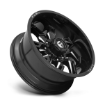 Felga aluminiowa D747 LOCKDOWN Gloss Black Milled FUEL - 3