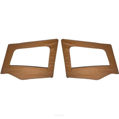 Ramki drzwi krótkich Brązowe Denim Smittybilt - Jeep Wrangler YJ