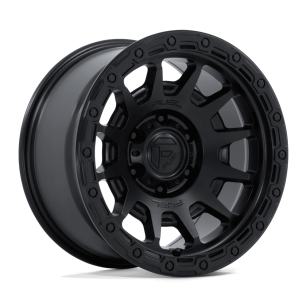 Felga aluminiowa FC884 FORTRESS Matte Black W/ Gloss Black Lip FUEL
