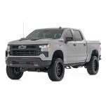 Progi, stopnie boczne regulowane aluminiowe Rough Country SRL2 Crew Cab - 2