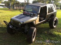 Osłony boczne stalowe POISON SPYDER - Jeep Wrangler TJ - 2