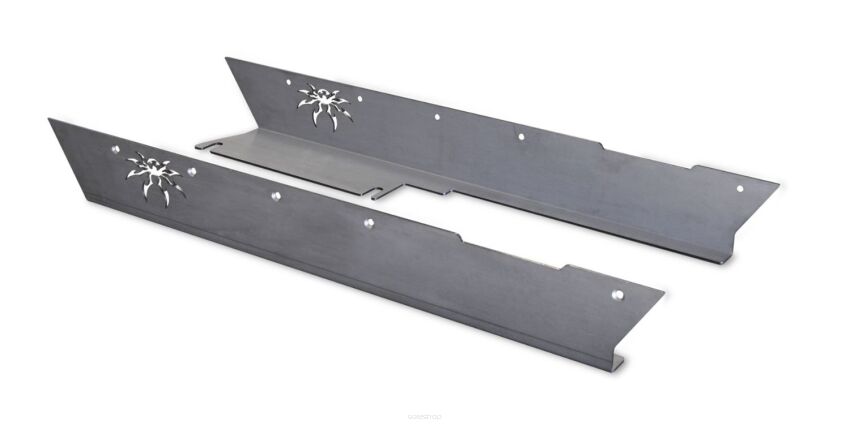 Osłony boczne stalowe POISON SPYDER - Jeep Wrangler TJ