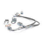 Przewody hamulcowe przedłużone przód Rough Country Lift 4-6