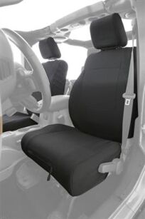 Pokrowce czarne na fotele przednie Smittybilt G.E.A.R. Custom Fit- Jeep Wrangler TJ 03-06