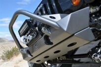 Płyta ochronna pod przedni zderzak POISON SPYDER Brawler Lite - Jeep Wrangler JK - 3