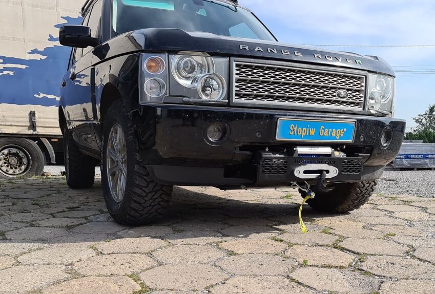 Range Rover L322 2002-2009 płyta montażowa wyciągarki