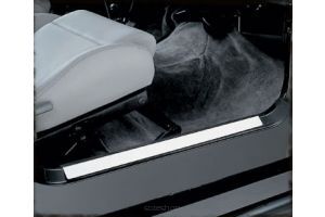 Nakładki na progi stalowe SMITTYBILT - Jeep Wrangler YJ