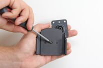 Uchwyt regulowany do Apple iPhone 7 w futerale lub obudowie o wymiarach: 62-77 mm (szer.), 6-10 mm. (grubość) - 6