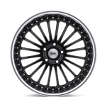 Felga aluminiowa SILVERSTONE Gloss Black W/ Mirror Cut Lip TSW - 2