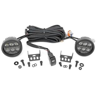 Lampy LED 3,5" okrągłe Amber DRL Rough Country