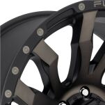 Felga aluminiowa D674 Blitz Matte Black/Double Dark Tint Fuel - 4
