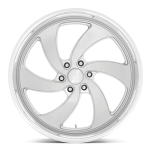 Felga aluminiowa U134 DESPERADO Silver Brushed Face Milled Diamond Cut Lip US MAGS - 2